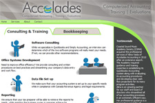 Accolades Computerized Accounting Website Design