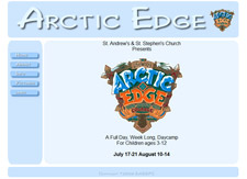 Church Daycamp Website Design